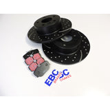 Full EBC Brake Pad and Rotor Set - Front and Rear