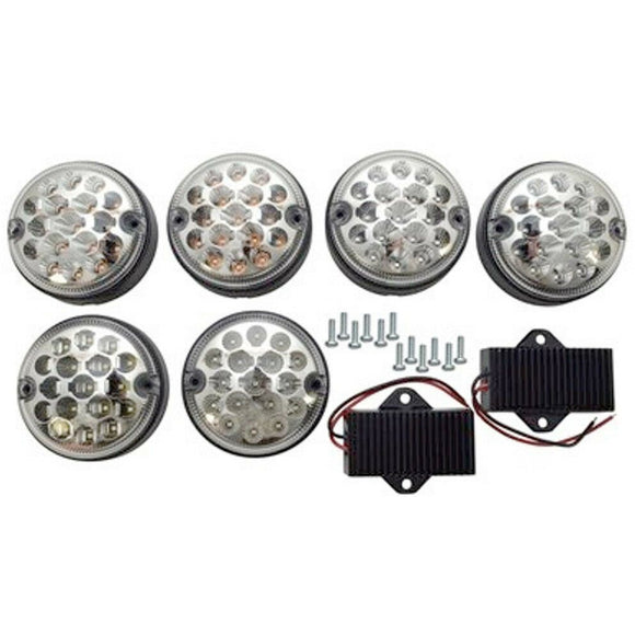 NAS Style LED Upgrade Lamp Kit Clear DA1143 OEM Wipac