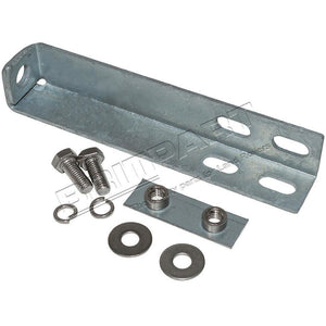 Universal Chassis Seat Belt Bracket Galvanised Steel