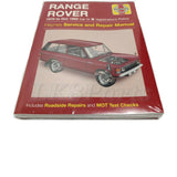 Haynes Workshop Manual -  Range Rover Classic 1970 to 1992 Petrol