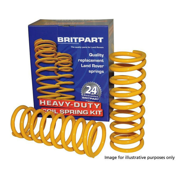 BRITPART PERFORMANCE FRONT COIL SPRINGS - STANDARD HEIGHT