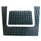 Satin Black Finish Bonnet Protector