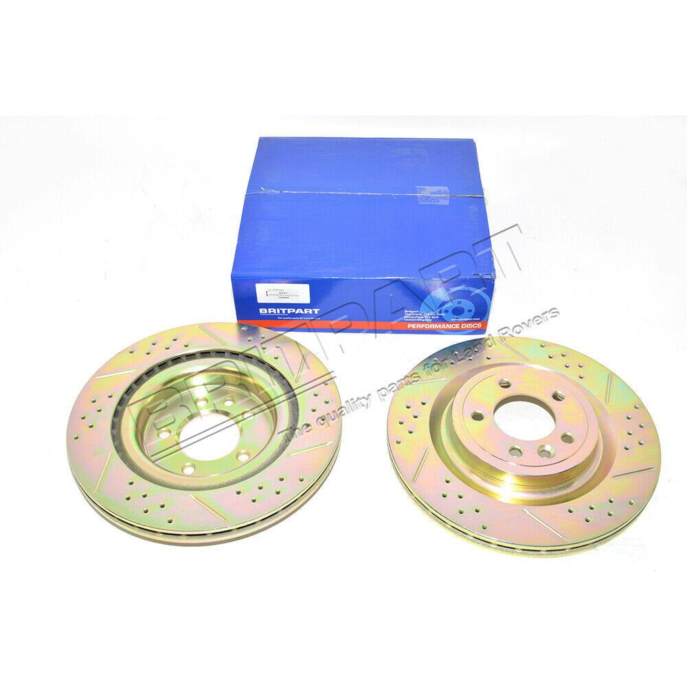 Vented Rear Disc Performance Rear Vented Brake Discs Pair – Lucky8 Off Road