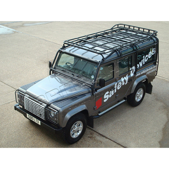 Defender 110 Full Length Roof Rack - Safety Devices
