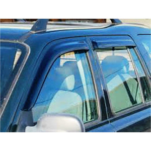 FRONT & REAR WIND DEFLECTOR SET 4 PIECES