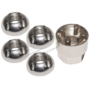 TAMPER PROOF M6 NUT SET