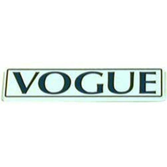 GENUINE CHROME TAILGATE DECAL VOGUE TRIM DAH100980MMM