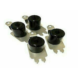 Front & Rear Extended Polyurethane Bump Stops Set of 4