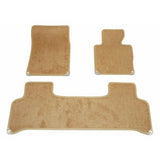 CARPET FLOOR MATS SET KIT SAND BEIGE