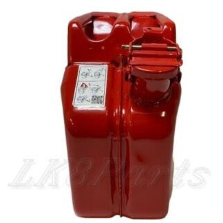 RED Wavian Steel Military Spec Jerry Can 10 Liters (10L) / 2.5gal. New