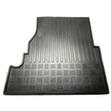 Black Fitted Molded Rubber Front Floor Mat Set