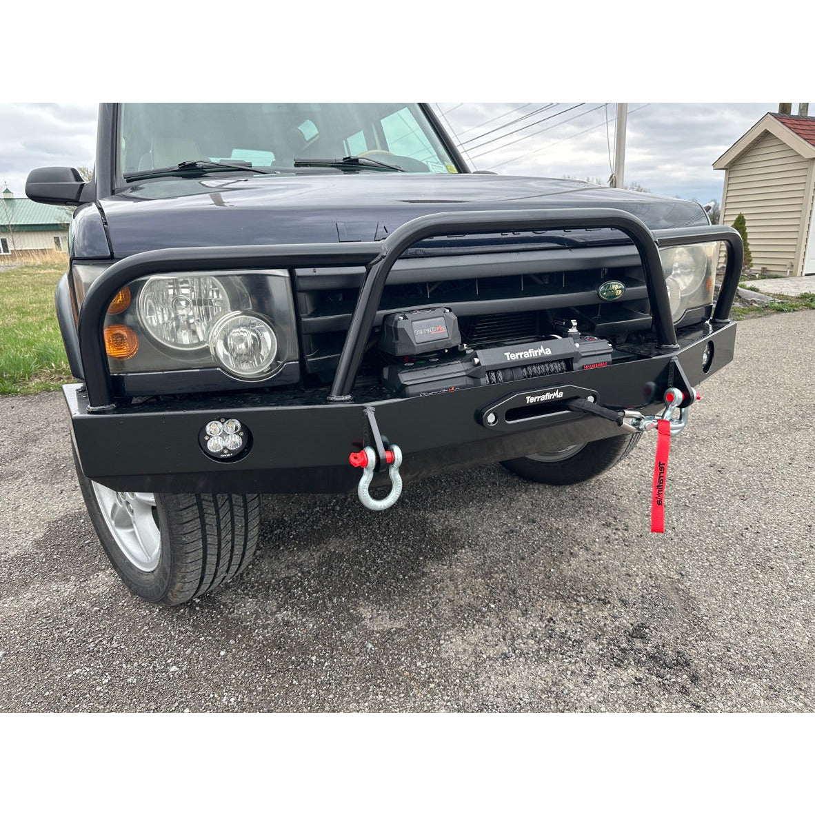 LUCKY 8 DISCOVERY 2 FRONT HD STEEL BUMPER – Lucky8 Off Road