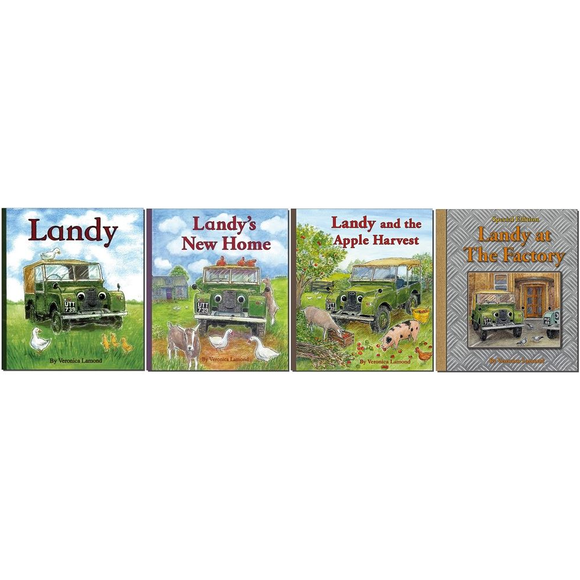 ALL 4 BOOKS FROM THE LANDY SERIES
