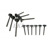 ENGINE EXHAUST VALVE SET x12