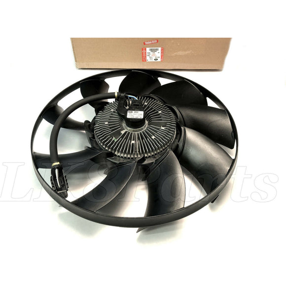 Radiator Fan Motor Assy V8 5.0L LR012644 Genuine