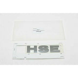 HSE Tailgate Name Plate Badge Brunel Grey Genuine