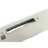 SUPERCHARGED Name Plate Genuine New