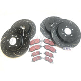 LR3 4.4L V8 Full EBC Brake Kit - Front and Rear