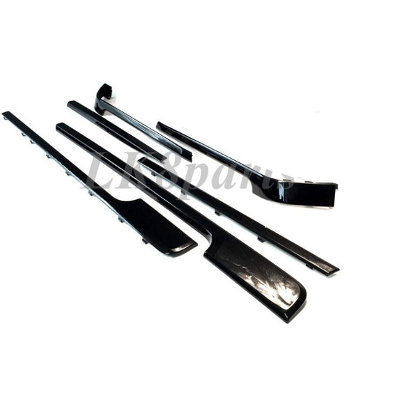 Side Cladding Kit GLOSS BLACK STEALTH PACK 6 PIECE SIDE CLADDING KIT LWB – Lucky8 Off Road