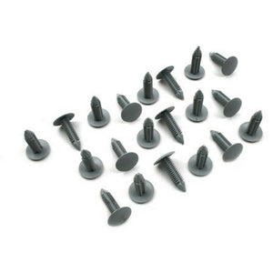 Grey Roof Lining Trim Clip Fasteners Set x20