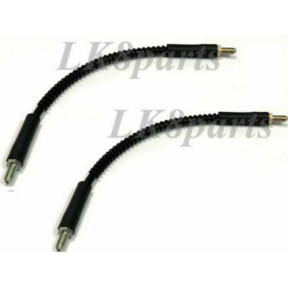 Front Brake Hose Flexi Pipe x2