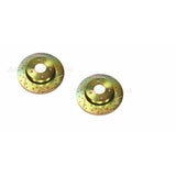FRONT BRAKE ROTOR DISC SET x2 DRILLED NTC8780CDG NEW