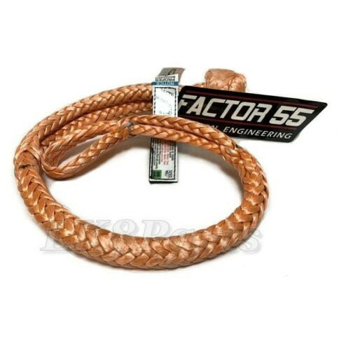 Factor 55 Synthetic Orange Soft Shackle