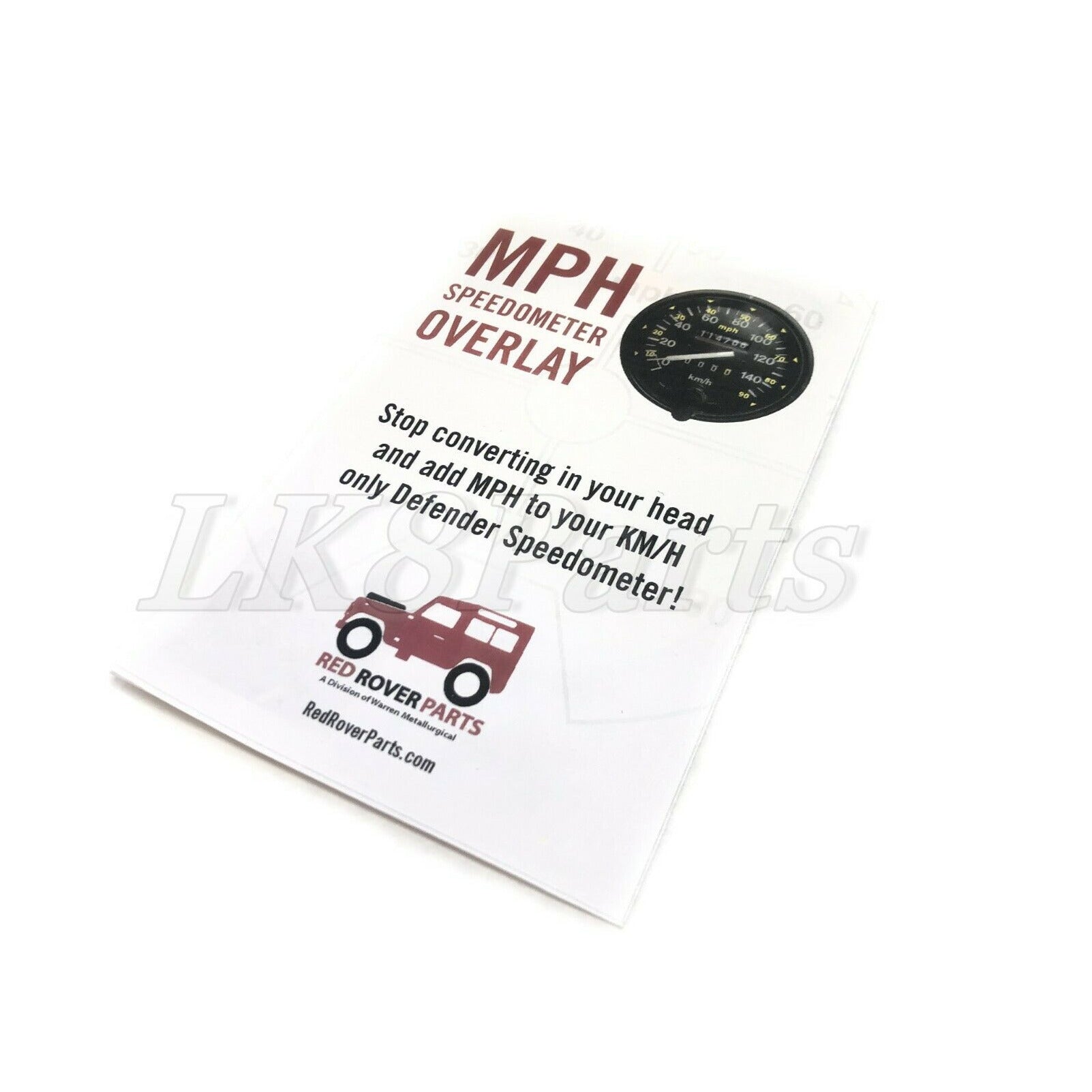MPH Speedometer Overlay – Lucky8 Off Road