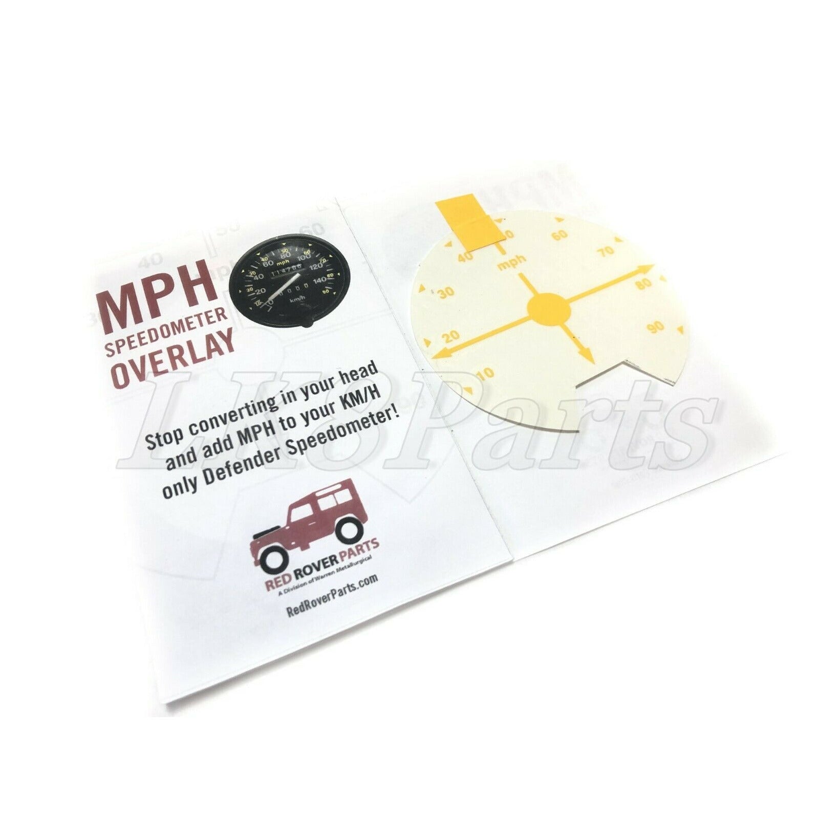 MPH Speedometer Overlay – Lucky8 Off Road