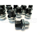 Black Capped Wheel Nuts RRD500290B Set of 20 pcs New
