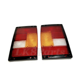 Rear Tail Light Lamps LH & RH LENS with Black Edges