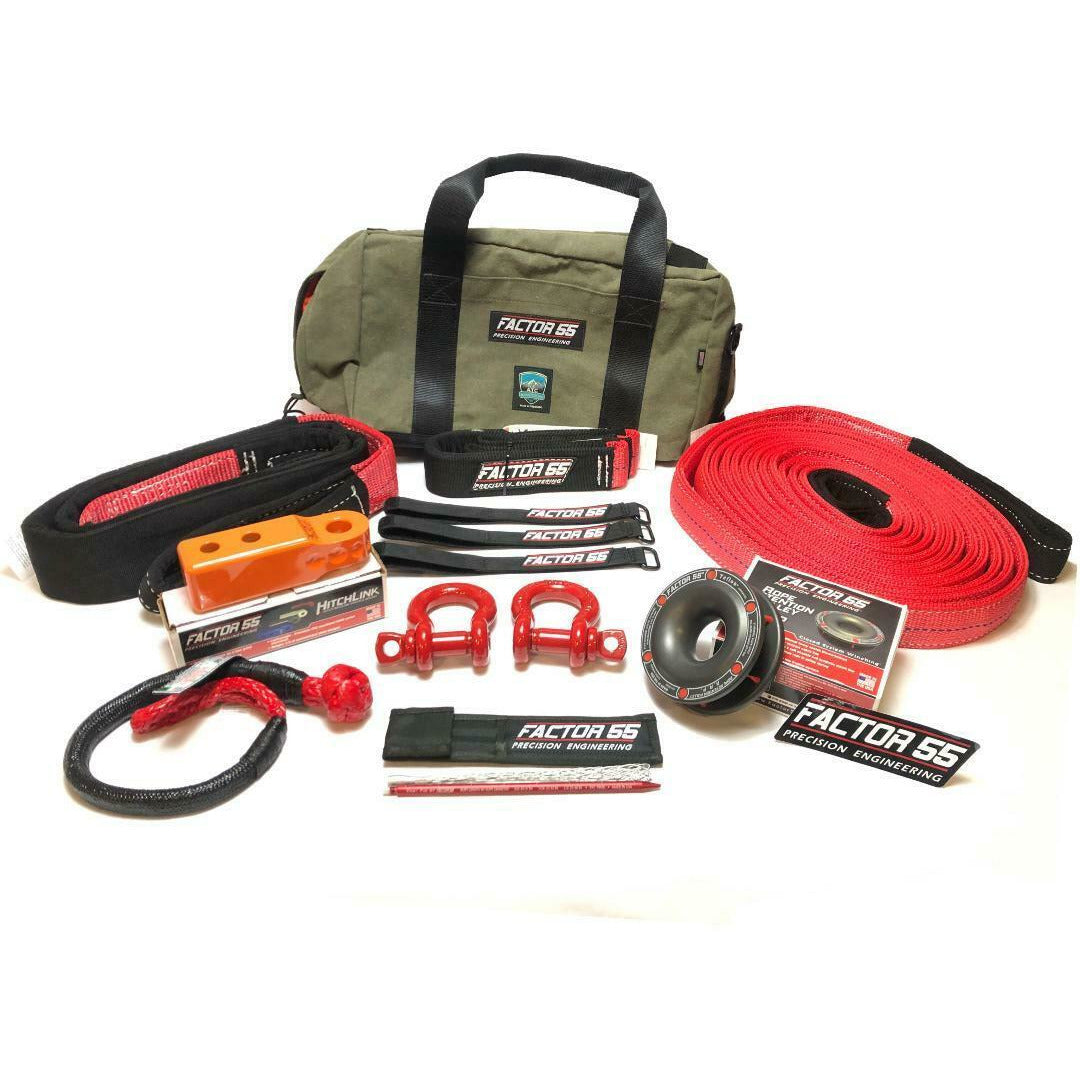 FACTOR 55 Vehicle Recovery Kit Sawtooth – Lucky8 Off Road