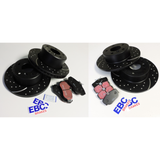 2006-2009 RANGE ROVER SPORT 4.2L SUPERCHARGED FRONT AND REAR FULL EBC BRAKE KIT