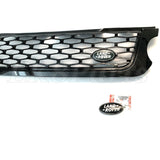 SVR Gloss Black Mesh Front Grille Kit