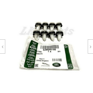 TAILGATE UPPER CENTER RETAINER CLIP SET OF 8