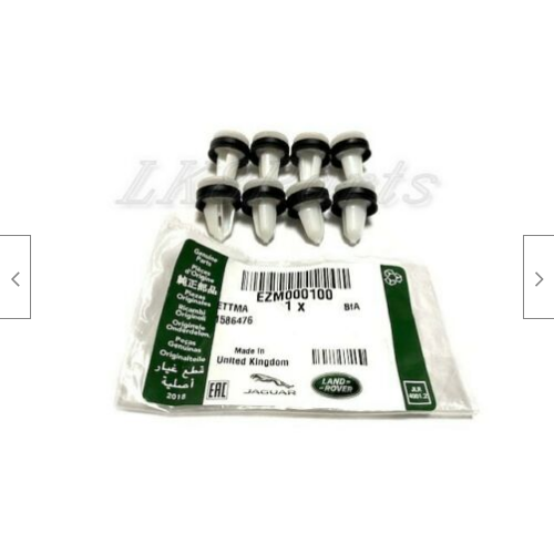 8-Pack Land Rover Range Rover Tailgate Upper Center Retainer Clips – EZM000100