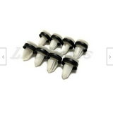 TAILGATE UPPER CENTER RETAINER CLIP SET OF 8