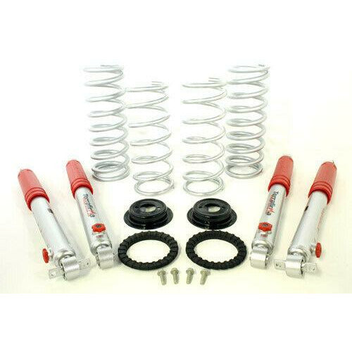 Air 2 Coil Conversion Kit D2 Heavy Load +3in Travel 4 Stage Adjustable Shock
