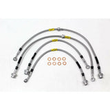 Goodridge  +2" Stainless Steel Braided Extended Brake Hose Kit