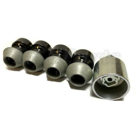 Rugged Ridge Jeep Wrangler Black Acorn Lug Nut Kit - 1/2 In. X 20 16715 - Foto 10