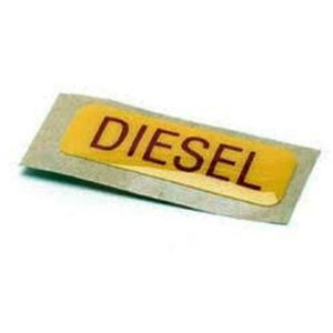 Label Diesel Fuel