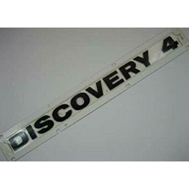 Gloss Black Discovery 4 LR4 Badging Emblem Tailgate Badge LR043107 Genuine