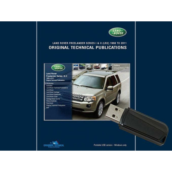 Land Rover Original Technical Service Publication LTP3007 Freelander