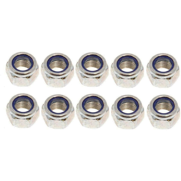 Set of 10 Upper Front Ball Joint Retaining Nuts