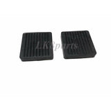 CLUTCH & BRAKE PEDAL PAD SET X2