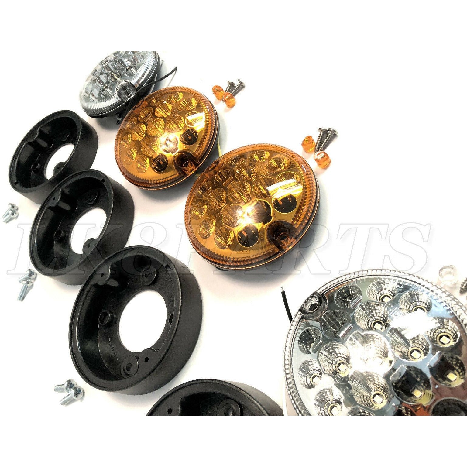 WIPAC NAS STYLE LED UPGRADE FRONT LAMP KIT OEM – Lucky8 Off Road