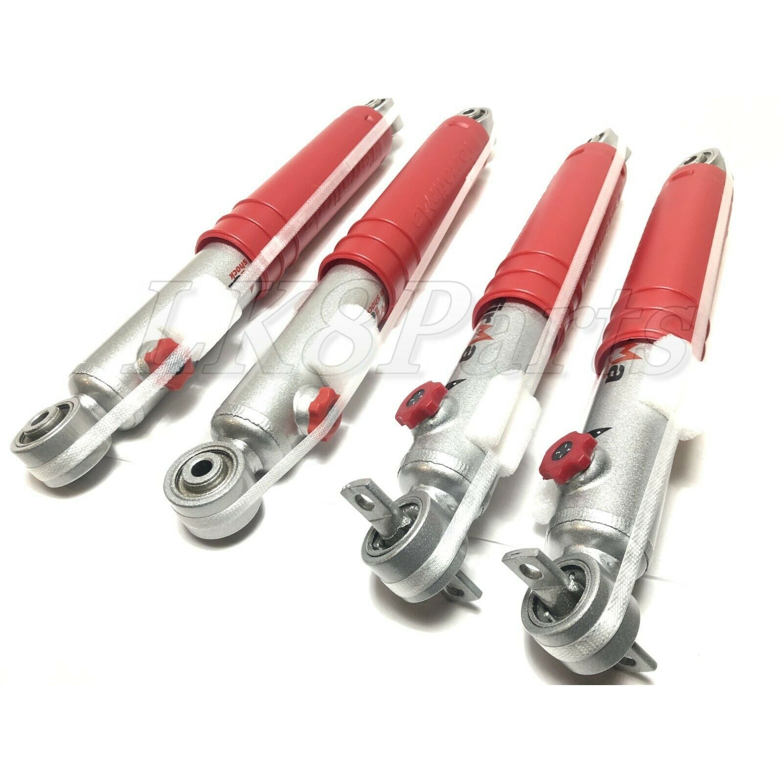 4 Stage Adjustable Front & Rear Shocks Kit – Lucky8 Off Road