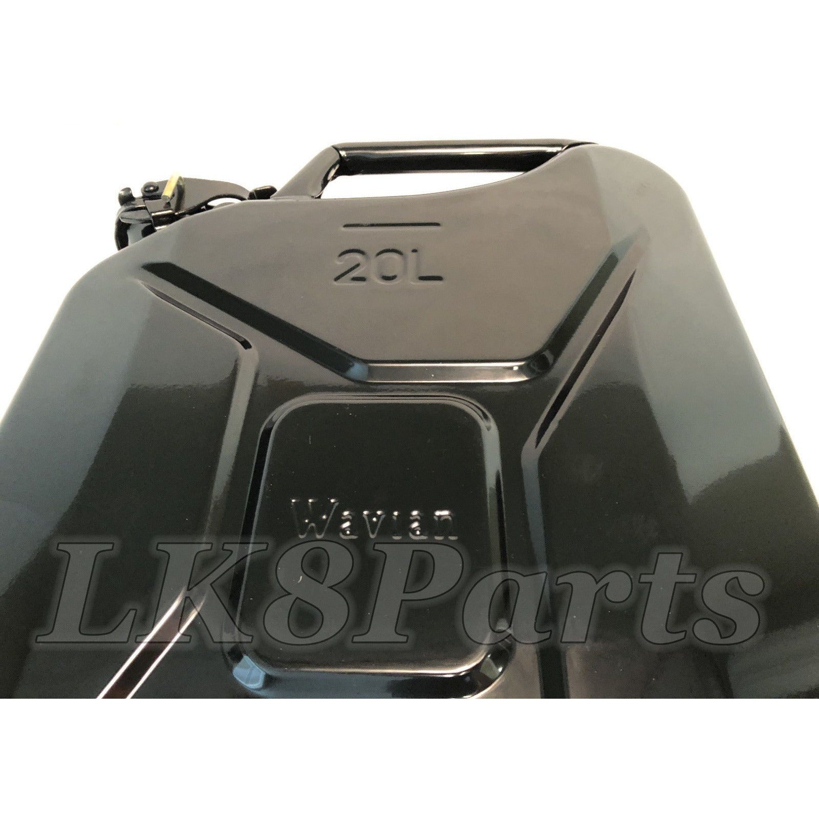 Wavian Steel Jerry Can Black Can 20L / 5 Gallon NATO Spec – Lucky8