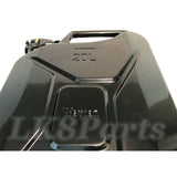 Wavian Steel Jerry Can Black Can 20L / 5 Gallon NATO Spec