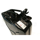 Wavian Steel Jerry Can Black Can 20L / 5 Gallon NATO Spec